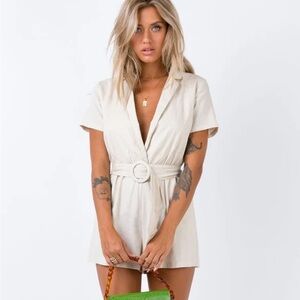 Princess Polly Green Jumpsuit with Modern Design